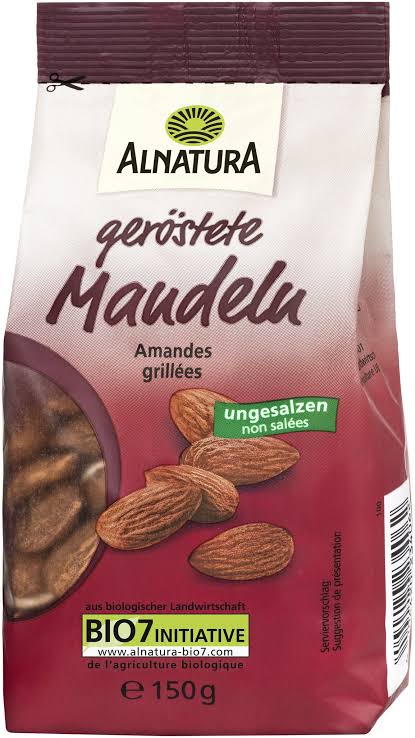 Bio Alnatura Mandeln geröstet&ungesalzen 150g
