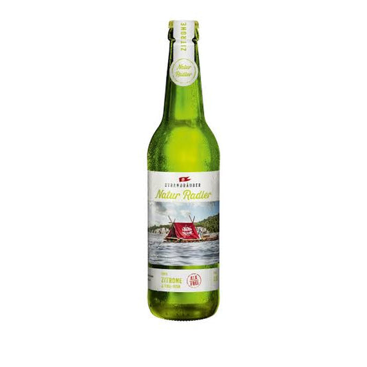 Bio Strandräuber Naturradler Zitrone alkoholfrei 0,5l MW