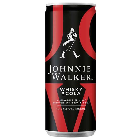 Johnnie Walker Scotch Whisky&Cola 10% 0,25l DPG