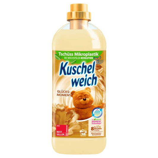 Kuschelweich Weichspüler Glücksmoment 38WL 1l