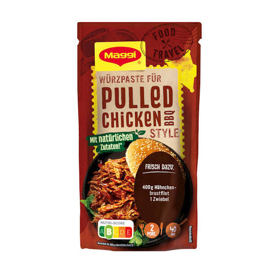 Maggi Food Travel Paste für Pulled Chicken BBQ Style 85g