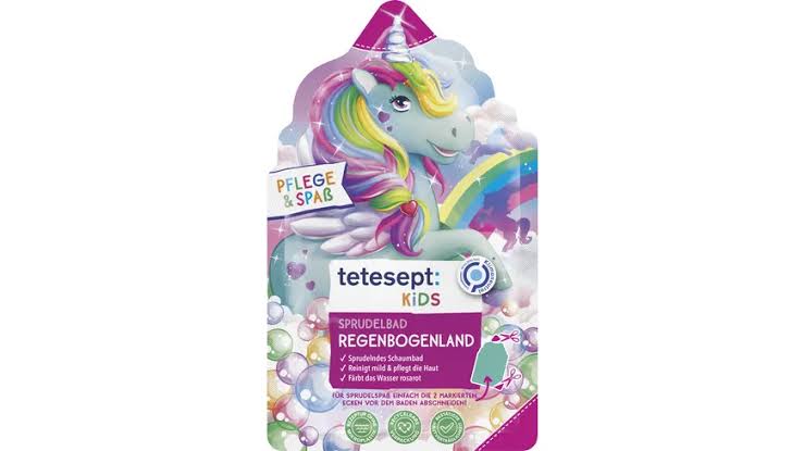 tetesept Kinder Badespaß Sprudelbad Regenbogenland 40g