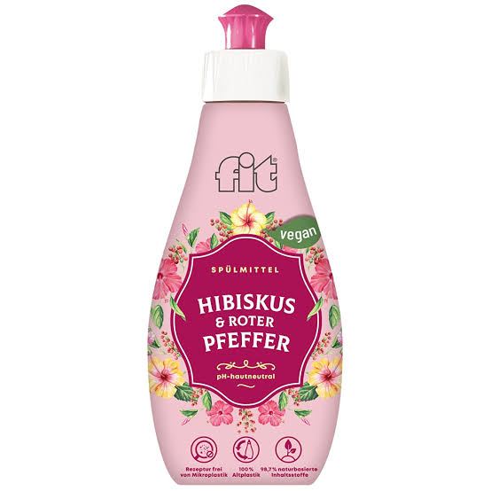 fit Handgeschirrspülmittel Hibiskus&Pfeffer 400ml