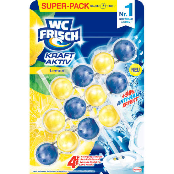 WC Frisch Kraft-Aktiv Lemon 3x50g