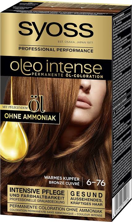 Syoss Oleo Intense Permanente Öl-Coloration 6-76 warmes Kupfer 115ml