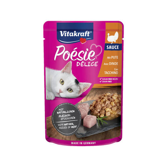 Vitakraft Poesie Delice Pute in Sauce 85g