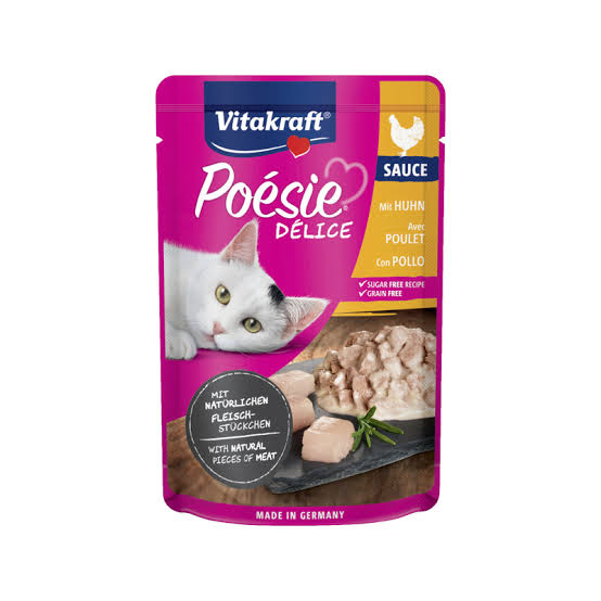 Vitakraft Poesie Delice Junior Huhn in Sauce 85g