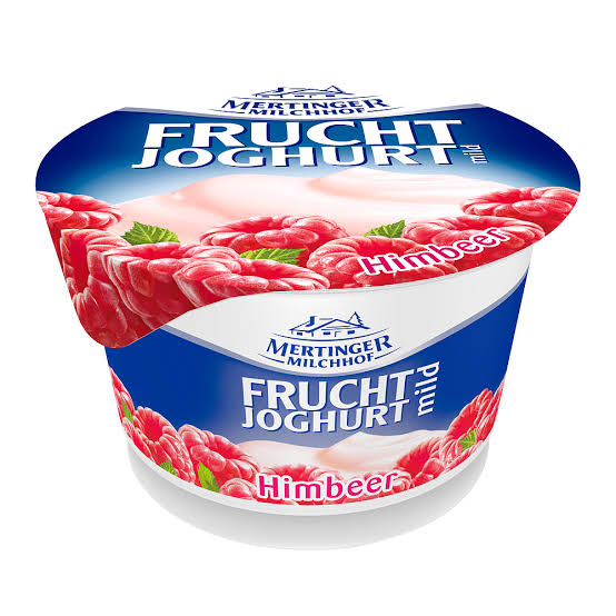 Mertinger Milchhof Fruchtjoghurt Erdbeere 3,5% 100g