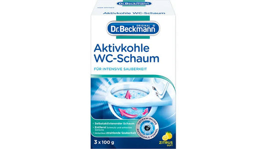 Dr.Beckmann Aktivkohle WC-Schaum 3x100g