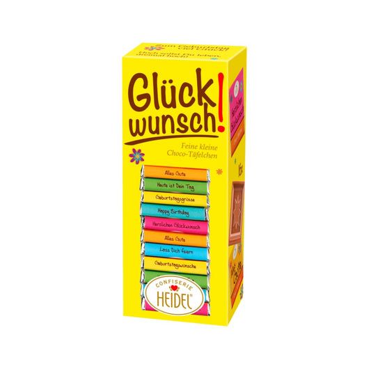 Heidel Geburtstag Täfelchen 80g