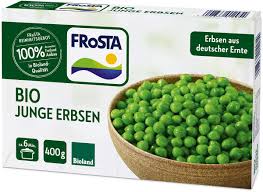 Bioland Frosta Junge Erbsen 400g