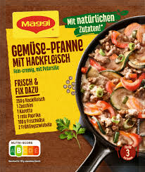 Maggi Fix Gemüsepfanne Hackfleisch 37g