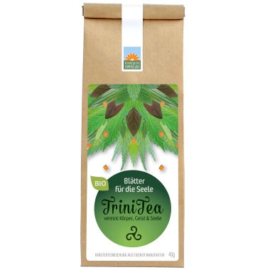 Bio Kräutergarten Pommerland Trini Tea Blätter für die Seele Kräuterteemischung 40g