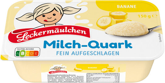 Frischli Leckermäulchen Quark Saison-Sorte Herbst&Winter Banane 150g