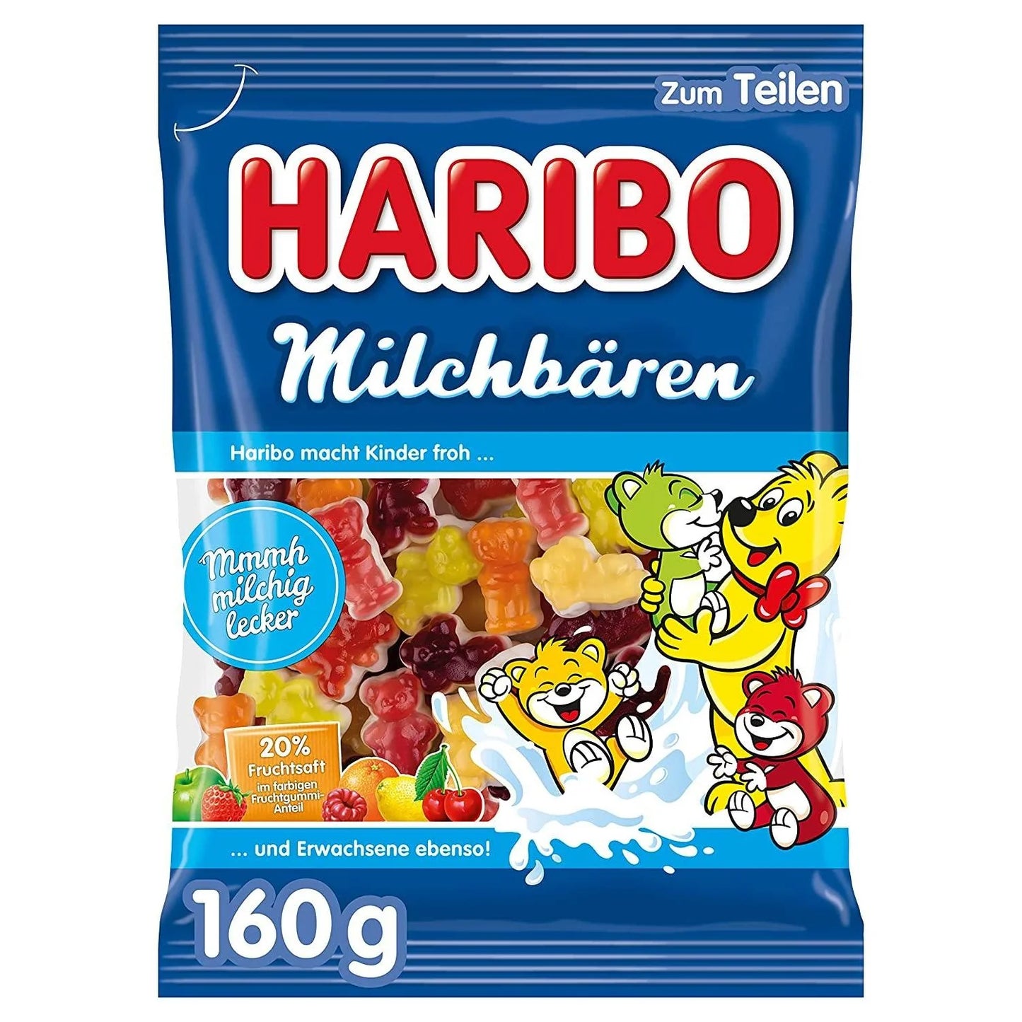 Haribo Milchbären 160g