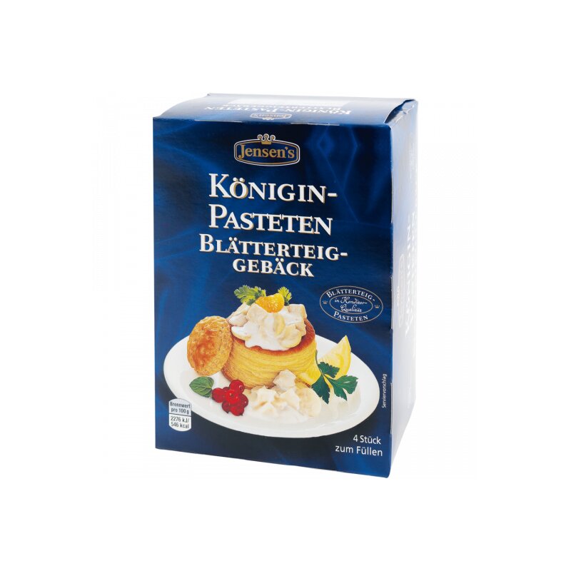 Jensens Königinpasteten 4ST 100g