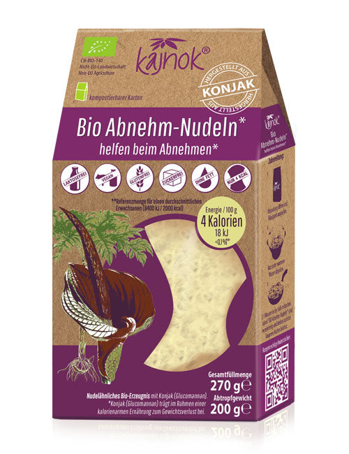 Bio Kajnok Abnehm-Nudeln 270g