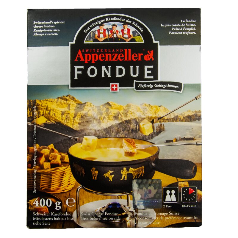 Appenzeller Käsefondue 40% Fett i.Tr.400g