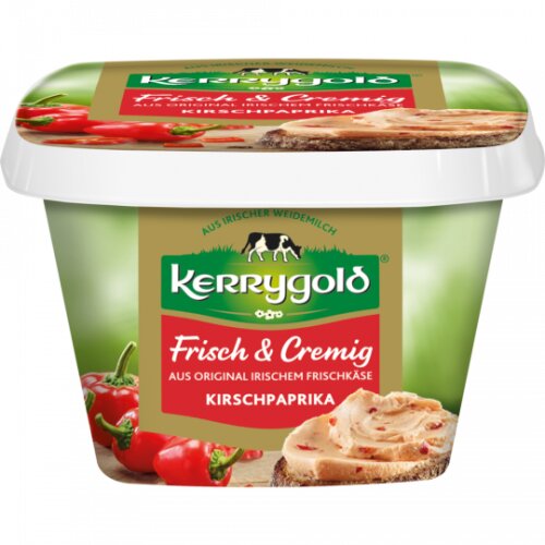 Kerrygold Frisch & Cremig aus original irischem Frischkäse Kirschpaprika 150g