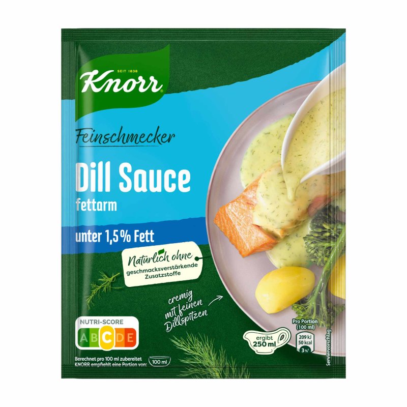 Knorr Feinschmecker Dill Sauce fettarm für 250ml 31g