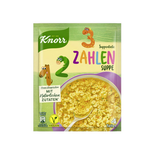 Knorr Suppenliebe Zahlen Suppe für 1l 84g