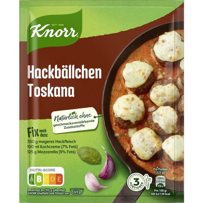 Knorr Fix Hackbällchen Toskana 39g