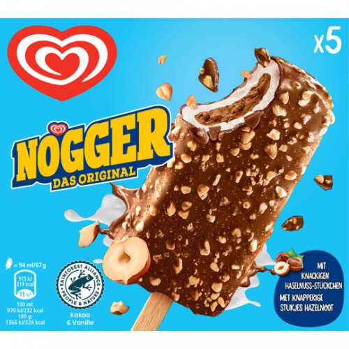 Langnese Nogger Original 5ST 470ml