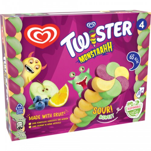 Langnese Twister Monstaahh 4ST 280ml