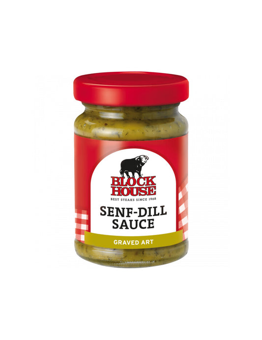 Block House Senf-Dill-Sauce Graved Art 80ml