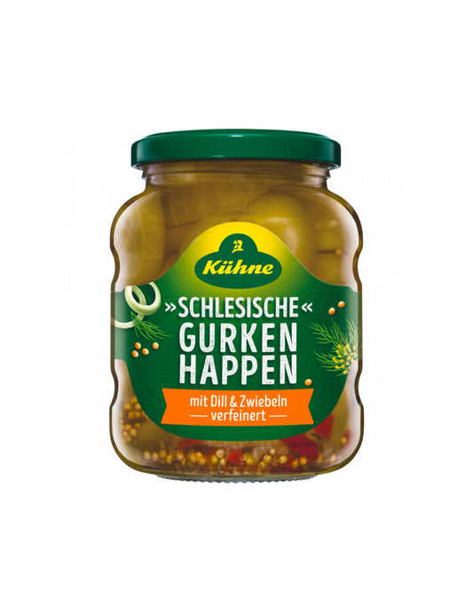 Kühne Schlesische Gurkenhappen 330g