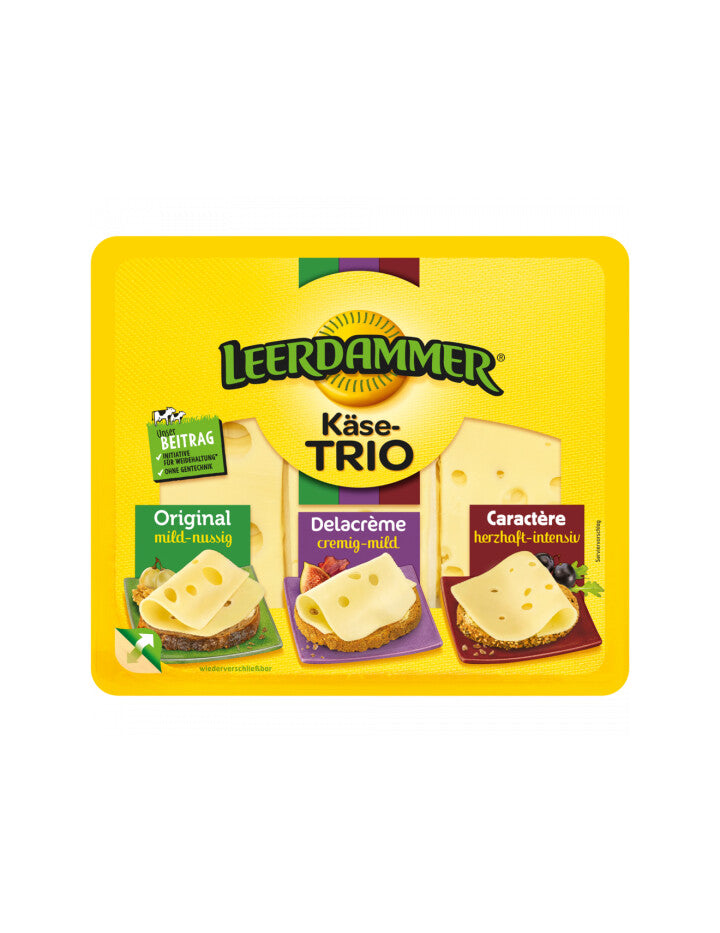 Leerdammer Trio 3x2 Scheiben 125g