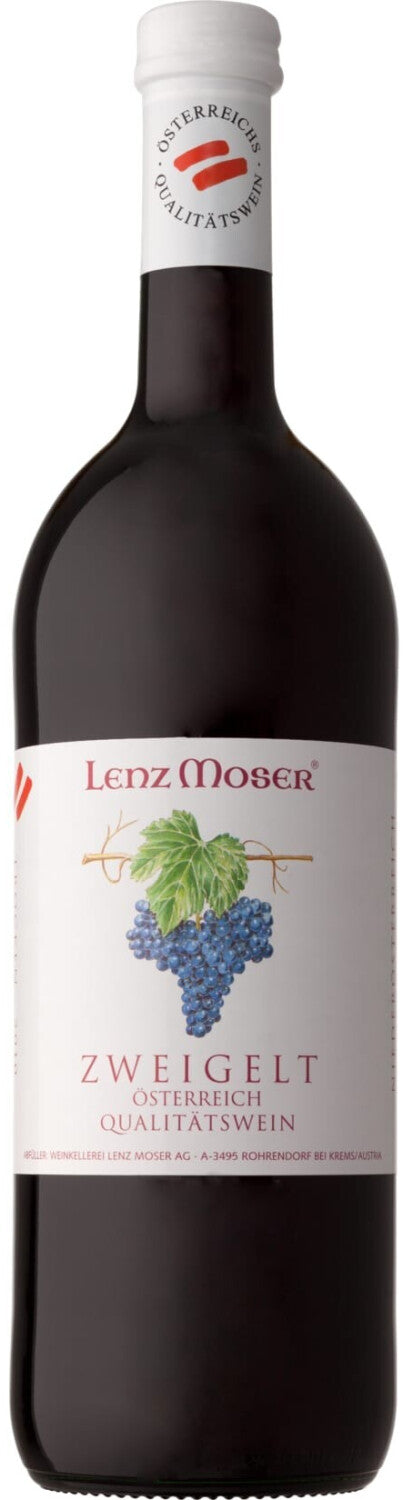 Lenz Moser Blauer Zweigelt trocken 1l EW