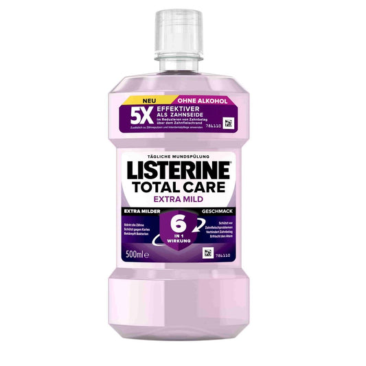 Listerine Mundspülung Total Care Extra Mild 500ml