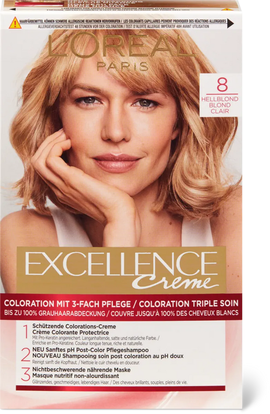 Loreal Coloration Excellence 8 hellblond