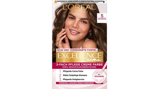 Loreal Coloration Excellence 5 hellbraun