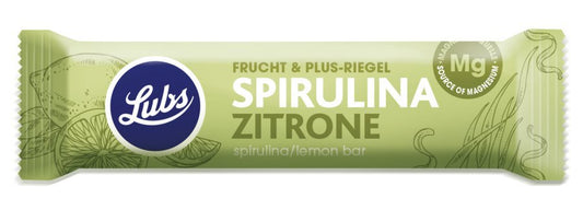 Bio Lubs Spirulina Zitrone Fruchtriegel 40g