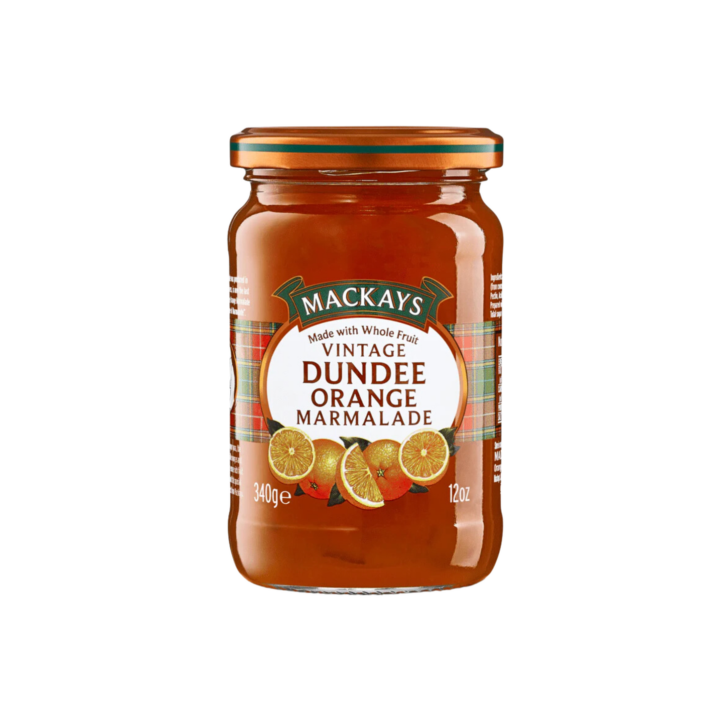 Mackays Marmelade Vintage Orange mit groben Schalenstücken 340g