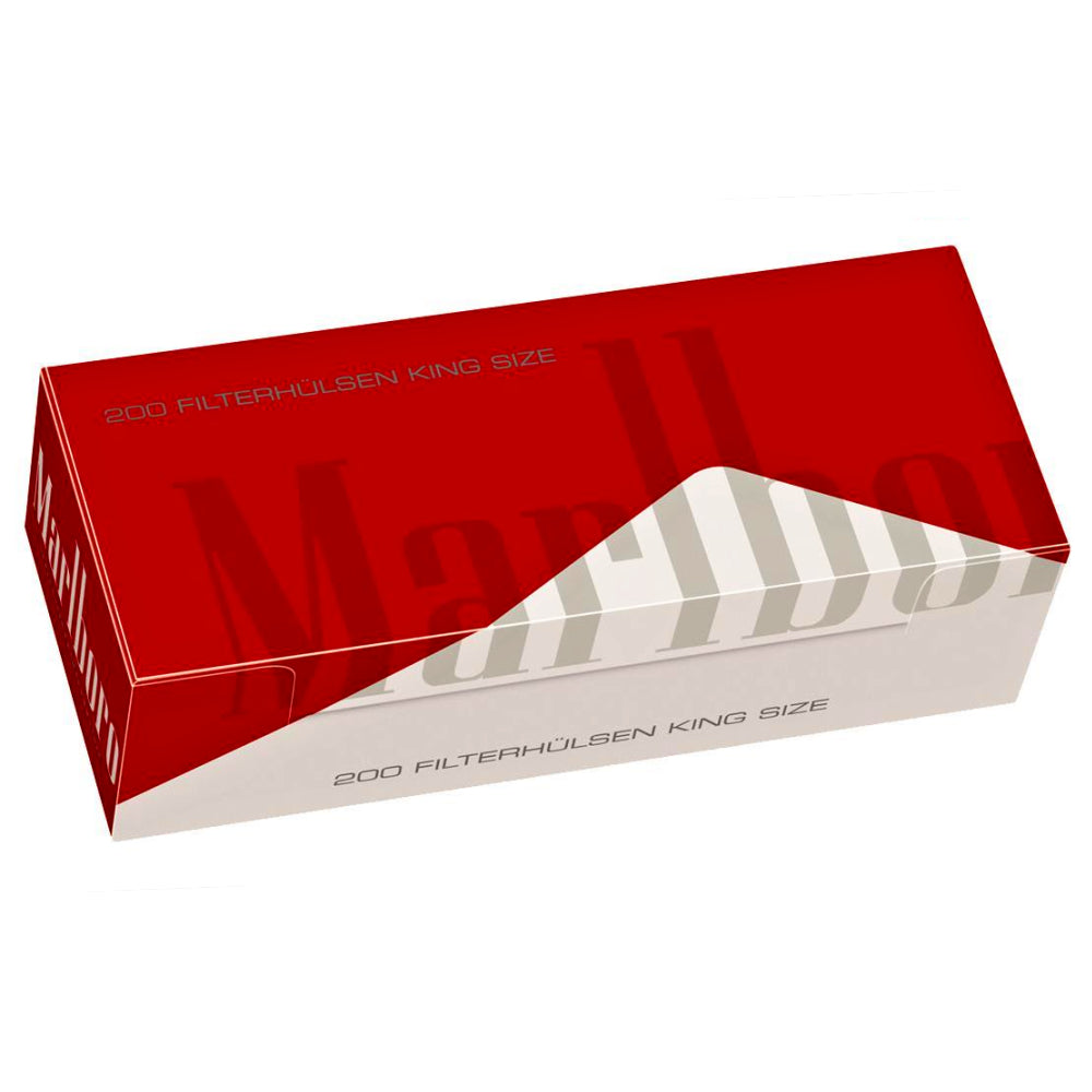 Marlboro Red King Size Hülsen 200ST