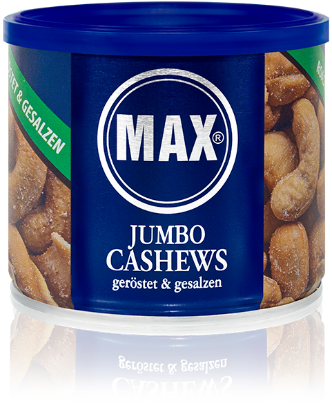 Max Jumbo Cashews geröstet&gesalzen 225g