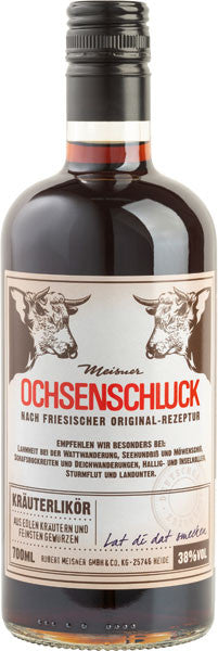 Meisner Ochsenschluck Kräuterlikör 38% 0,1l