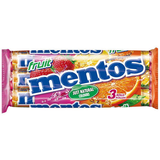 mentos Frucht 3x38g