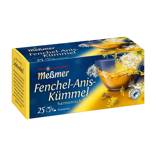 Meßmer Fenchel Anis Kümmel 25x2g