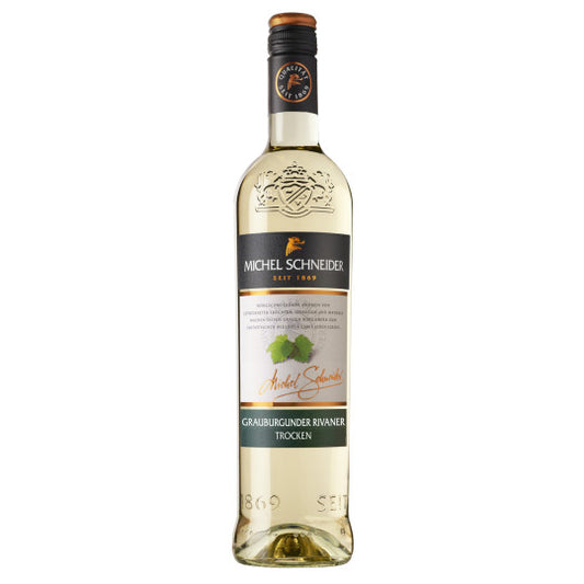 Michel Schneider Grauer Burgunder Rivaner QW trocken 0,75l