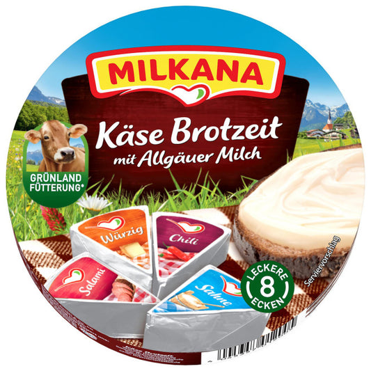 Milkana Käse Brotzeit 8ST 190g