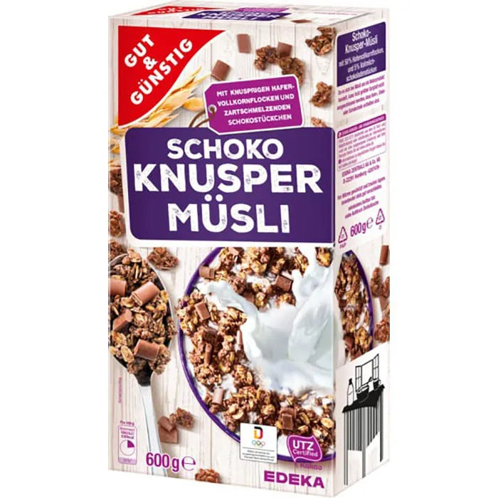 GUT&GÜNSTIG Schoko Knusper Müsli 600g