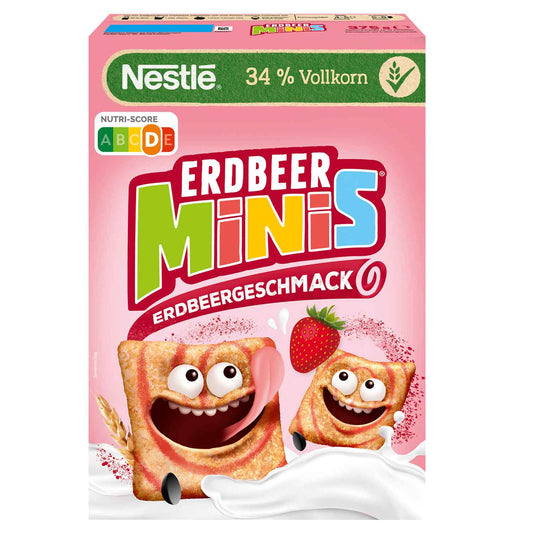 Nestle Erdbeer Minis Cerealien 375g