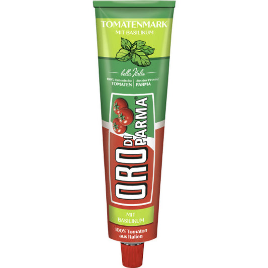 Oro di Parma Tomatenmark mit Basilikum 200g