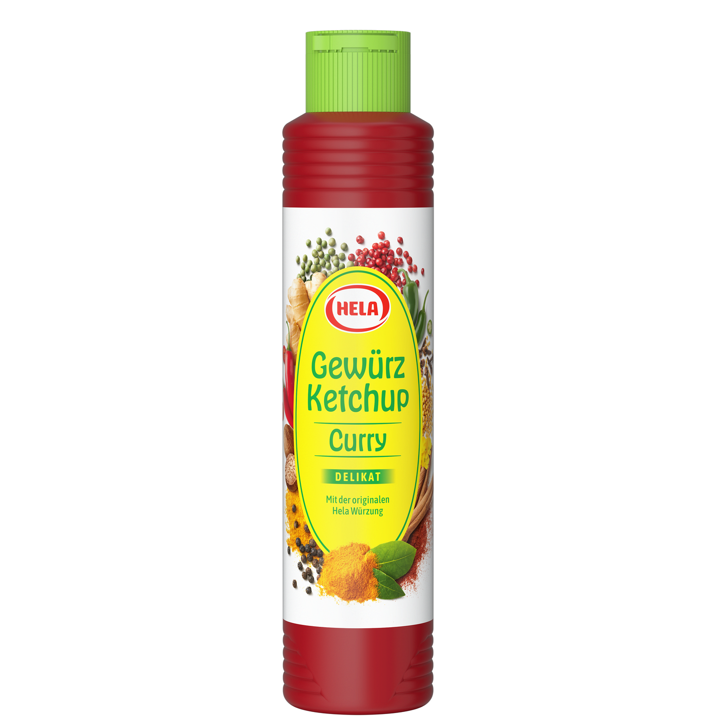 Hela Gewürz Ketchup Curry delikat 500ml