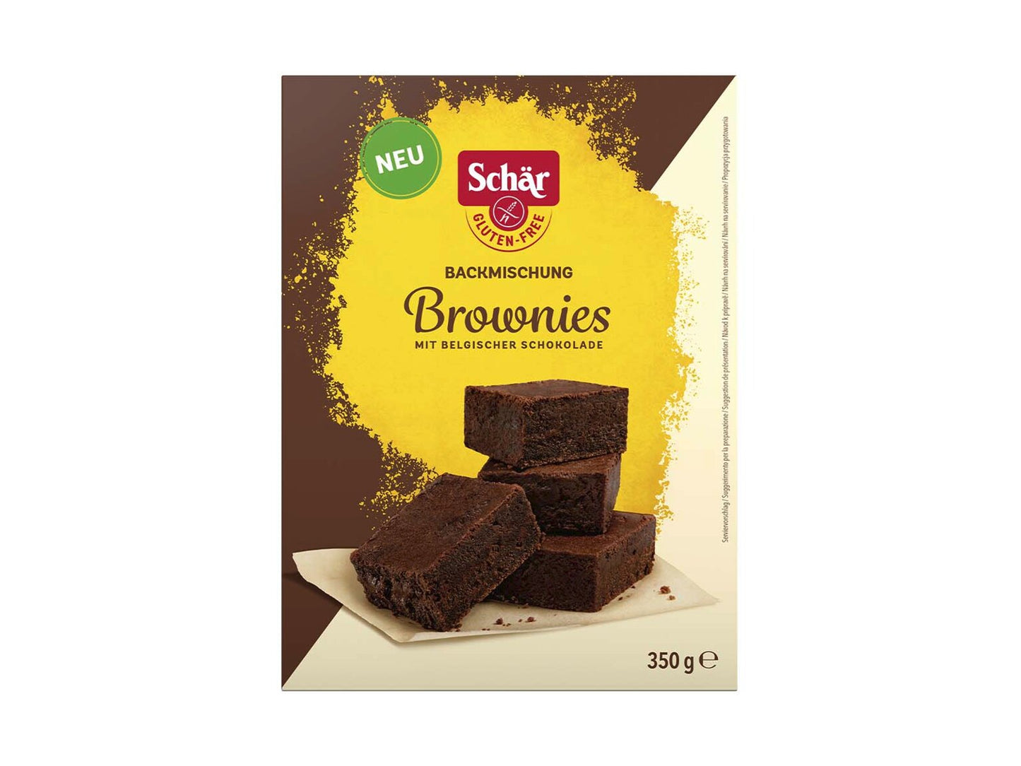 Schär Brownie Backmischung Glutenfrei 350g