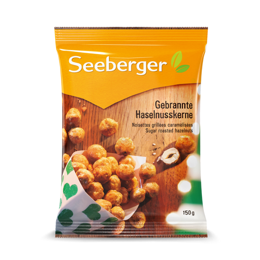 Seeberger Haselnusskerne gebrannt mit Zuckerkruste 150g
